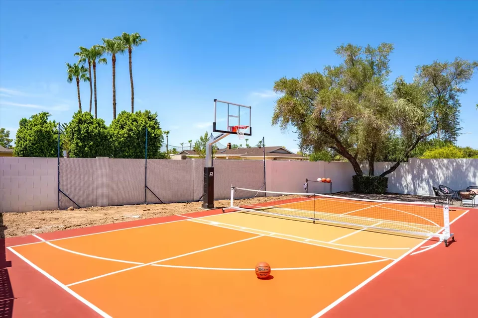 Private pickleball court at The Sunkiss Scottsdale vacation rental — The Sunkiss, Scottsdale, Arizona